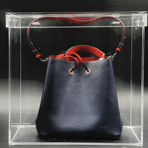 2026 Modern Transparent <b>Acrylic</b> Display <b>Box</b> Plywood+<b>Acrylic</b> Construction Stylish Solution Customized for Freestanding - Product Image 1