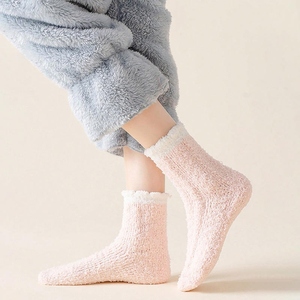 Women Ankle <b>Socks</b> Cotton Blend Breathable Daily Wear Floral Print Knitted Autumn Season Standard <b>Thickness</b> - Product Image 2