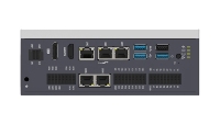 Petite taille compacte Intel N97 Mini PC industriel 4RJ45 Ports 8G RAM 128G SSD Option UPS nouvel ordinateur intégré sans ventilateur en stock