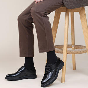 Fashion Trendy <b>Men's</b> Formal Business Shoes 2026 New Convenient Lace-Up Design Elegant Formal Leather <b>Dress</b> Shoes for <b>Men</b> - Product Image 4