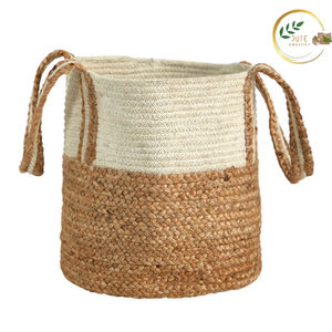Panier de rangement artisanal en gros – Organisateur tissé en jute naturel pour la maison, l'hôtel et le bureau - Product Image 2