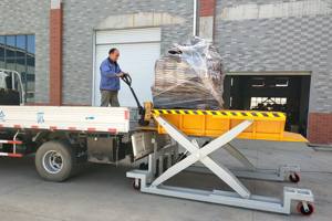 Meilleure vente Plateforme élévatrice mobile hydraulique de haute qualité Alimentée par courant alternatif 4 roues avec 1 an de garantie - Product Image 6