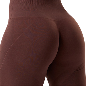 Leggings Deportivos de Cintura Alta sin Costuras para Mujer, Corte Curvo, para Gimnasio, Entrenamiento, Yoga, Compresión, Pantalones Deportivos - Product Image 5