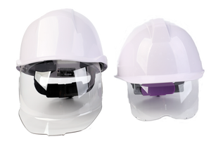 Casque de sécurité coréen à harnais 4 points avec écran facial Casque de sécurité ABS à mentonnière en Y - Product Image 4