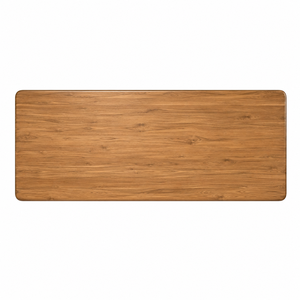 Table à manger rectangulaire contemporaine en teck massif, pieds effilés, écologique, durable, 10 places, pour hôtel/restaurant/villa - Product Image 4