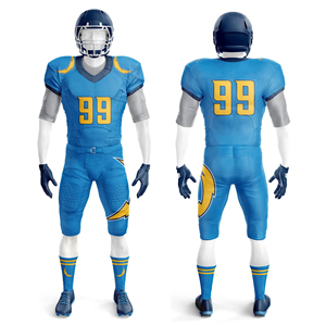 Nuevo Conjunto de Uniforme de Fútbol Americano con Diseño de Logotipo Personalizado, Sublimado, Impreso, Antibacterial, Transpirable - Product Image 1