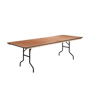 Table d'événement pliable en <span class=keywords><strong>bois</strong></span> pour toutes les occasions avec dessus naturel Table de banquet portable - Product Image 2