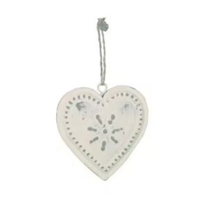 Adorno Decorativo de Metal en Forma de Corazón para Árbol de Navidad y Decoraciones de Temporada - Product Image 5