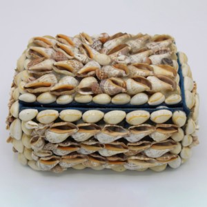 Seashell <b>ring</b> box beach decor organizer handcrafted sea shell <b>boxes</b> keepsake trinket storage - Product Image 4
