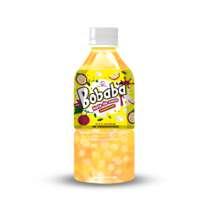 Boisson gazeuse végane certifiée Mogu Mogu, faible en calories, avec de vraies pépites de gel de noix de coco - Product Image 1