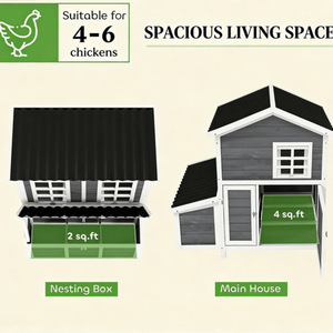 Pollaio Resistente, Gabbia per Animali per una Comoda Vita dei Polli - Product Image 2
