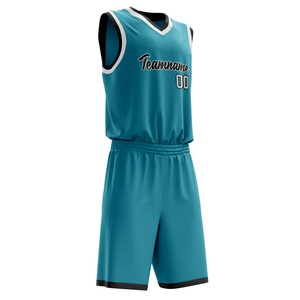 Maillot de basket-ball haut de gamme en tissu mesh respirant, personnalisable par sublimation, avec nom, numéro et logo du joueur. - Product Image 3