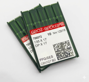 Groz-Beckert 786872 Embroidery Machine Needle Set 135x17 DP X17 Four Apparel <b>Sewing</b> Parts - Product Image 3
