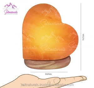 Lampe en sel de l'Himalaya écologique, lampe en sel de l'Himalaya faite à la main, lampe en sel de l'Himalaya à lumière chaude - Product Image 2
