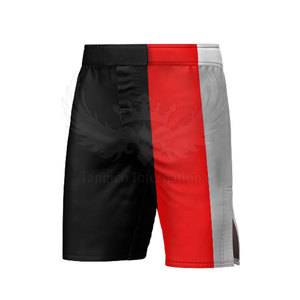 กางเกง MMA รุ่นใหม่ น้ำหนักเบา ผ้าล้างทำความสะอาดได้ ด้านหน้าผ้าโพลีเอสเตอร์/ไนลอน ระบายอากาศ แห้งเร็ว ออกแบบเพื่อความคล่องตัวและความยืดหยุ่น - Product Image 3