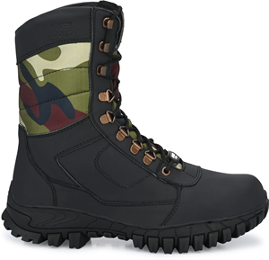 Bottes en cuir pour hommes de haute qualité, durables, élégantes, à lacets, avec semelle antidérapante, confortables pour une utilisation prolongée. - Product Image 2