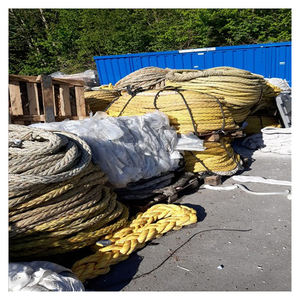 Déchets de corde en PP naturelle et mixte pour l'industrie du recyclage du plastique, approvisionnement en gros volume - Product Image 1