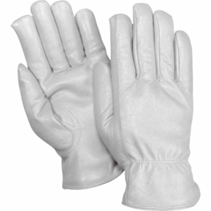 Gants de conduite en cuir de chèvre pleine fleur robustes, classés parmi les meilleurs, pour la protection des mains et des bras en milieu industriel et pour le jardinage domestique - Product Image 6