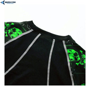 T-shirt de compression pour homme, haute élasticité, respirant, séchage rapide, protection UV, pour entraînement sportif - Product Image 4