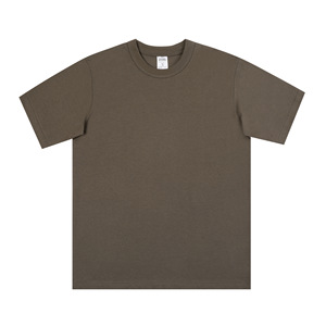 T-shirt unisexe en coton vierge pour homme, coupe classique, motif lettres, 220g, personnalisable, vente en gros pour impression - Product Image 5