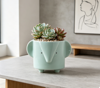 Vente en gros de pots à fleurs en céramique émaillée, modernes, minimalistes, contemporains, couleur et taille personnalisables, écologiques, décoration de jardin et de maison