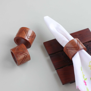 Wooden Napkin Decorative Rings for Dining <b>Table</b> for <b>Party</b> <b>Table</b> Decoration - Product Image 6