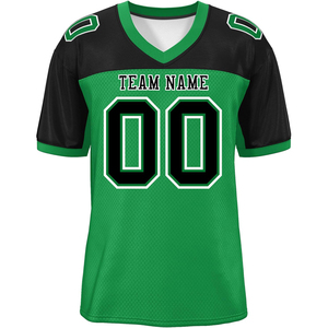 American Football Jersey Custom Supplier Polyester <b>Mesh</b> <b>Screen</b> PRINTING Breathable Durable High Performance Team Apparel - Product Image 5