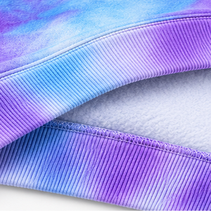 Sudadera Shibori Tie Dye de tacto suave, cuello redondo, personalizada, fabricante mayorista, ropa de moda cómoda, estilo urbano, informal - Product Image 6