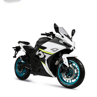 Moto électrique puissante 72V grande roue course 3000W 5000W 10000W gamme Lithium tout-terrain 3000W 150km certifié CEE Coc