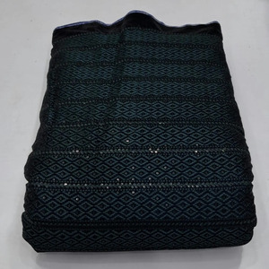Velvet Fabric Embroidery Embroidered Velvet Fabric Wedding Dresses Fabric Beaded Evening Gown Fabric for Global Wholesale Buyers - Product Image 6