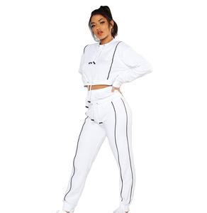 Trajes de sudor al por mayor de alta calidad lisos para hombres, conjunto de Sudadera con capucha, chándal de diseñador personalizado para mujeres, chándal multicolor - Product Image 6