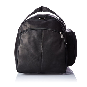 Wholesale Price Customized Logo <b>Duffle</b> <b>Bags</b> Best Selling Solid Color Genuine <b>Leather</b> <b>Duffle</b> <b>Bag</b> for Outdoor Wear - Product Image 5