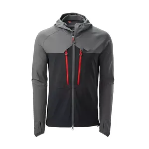 Veste softshell homme personnalisée coupe-vent imperméable grande taille pour le sport de plein air, le camping, la randonnée, l'équitation, veste softshell coupe-vent - Product Image 4