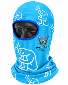 Balaclava de sublimation entièrement imprimée de qualité supérieure, personnalisable, pour le cyclisme, la course, l'entraînement, la randonnée, le fitness, respirante et active - Product Image 6