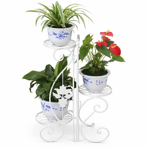 Soportes para Plantas de Hierro Forjado Resistentes a la Intemperie para Patio, Jardín, Macetas y Proyectos de Decoración Exterior - Product Image 5