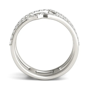 Bague de fiançailles de luxe en or blanc 10 carats certifiée IGI avec diamant de laboratoire de 2 carats, taille brillant rond, clarté VS1, couleur E - Product Image 2
