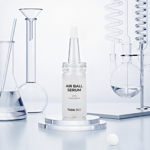 Sérum Think Bio AIRBALL à l'acide hyaluronique, billes lyophilisées, hydratation du visage, anti-âge, raffermissant, réparation de la peau - K-Glow, durée de conservation de 3 ans - Product Image 1