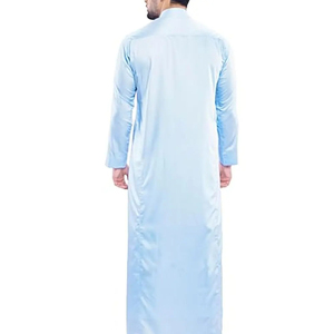 Slim-Fit Luxury Kandura – Structured Heavyweight Fabric <b>Men's</b> <b>Thobe</b> with Modern Tailoring - Product Image 5