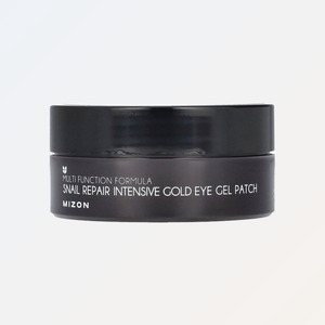 แผ่นมาส์กใต้ตา Mizon Snail Repair Intensive Gold EyegelPatch ผลิตภัณฑ์บำรุงผิวหน้าสไตล์เกาหลี K-Beauty ผลิตในเกาหลี น้ำหนัก 86 กรัม - Product Image 2