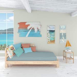 Nouveau léger Super doux facile d'entretien oeuvre décorative chèvre taie d'oreiller Hippie Animal taille Standard housse de coussin - Product Image 5