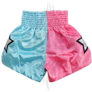 กางเกงมวยขาสั้นแฟชั่นสำหรับฝึกมวยไทยขาสั้นระบายอากาศได้ดีผ้า100% โพลีเอสเตอร์ - Product Image 5