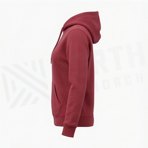 Sudadera con Capucha para Mujer, Otoño Invierno, Forro Polar Grueso de Algodón, Estilo Coreano, Tejido de Punto, Estampado, Color Personalizado - Product Image 3