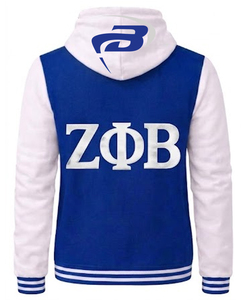 Veste universitaire Zeta Phi Beta ZPB Sorority, broderie de patchs de haute qualité, veste de baseball pour femmes, veste grecque de style universitaire - Product Image 2