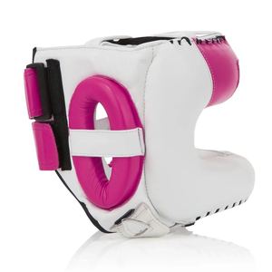 Protector Facial Completo Profesional para MMA y Boxeo, el Más Vendido, Talla Personalizada, Duradero, Hecho de Cuero PU, con Logotipo Personalizado - Product Image 4