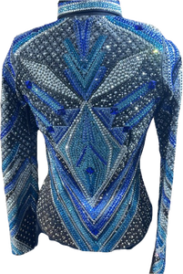 Chaqueta de Lujo Estilo Western para Mujer, para Montar a Caballo, Rodeo, Carreras de Barriles, Ropa de Competición, Ligera y de Secado Rápido - Product Image 4