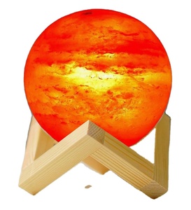 NSLT NSLT-85 Hermosa Lámpara de Sal Rosa del Himalaya con Marco de Madera Tallado con Diseño Floral, Decoración para el Hogar - Product Image 1