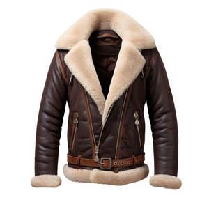 Vestes en cuir durables pour hommes, pour un look tendance et un usage quotidien décontracté. - Product Image 1