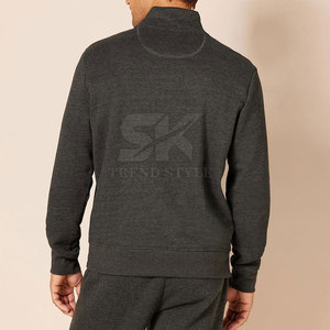 Sudaderas con logotipo impreso personalizado, sudaderas de tamaño personalizado para hombre, fabricación en Pakistán, sudaderas lisas con cremallera al por mayor - Product Image 2