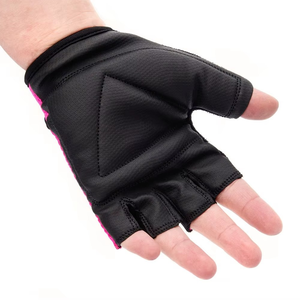Guantes de Ciclismo Personalizados 2026 de Poliéster para Bicicletas de Carretera - Medios Dedos, Absorbentes de Sudor, Antideslizantes, Ecológicos, Lavables y Personalizables - Product Image 2