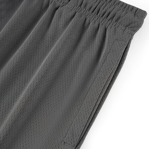 Shorts d'été respirants pour hommes, style streetwear, en maille, avec tissu en spandex/polyester écologique à séchage rapide - Product Image 6